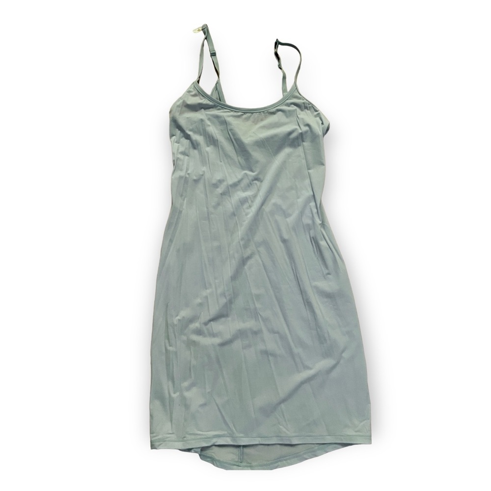 Skims Fits Everybody Slip Dress Mini - Sky sz medium NWOT